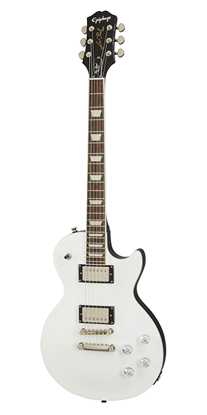 Epiphone ENMLPWMNH1 Les Paul Muse Pearl White Metallic Electric Guitar